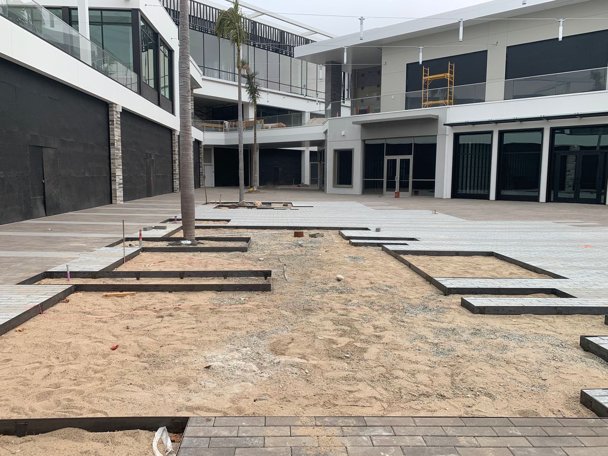 UTC Mall Synthetic Turf Install photo 5