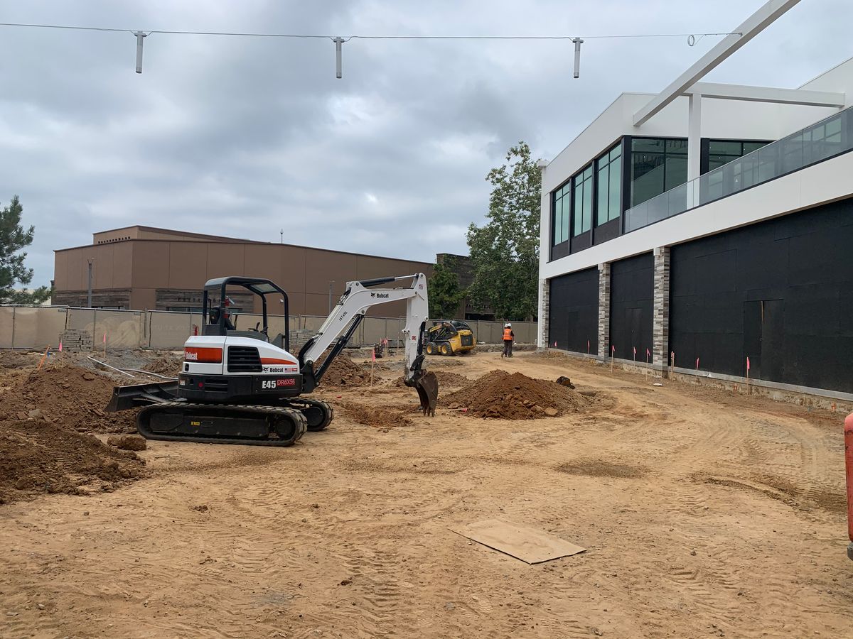 UTC Mall Synthetic Turf Install photo 11