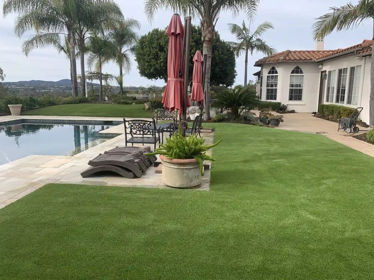 Heritage (Poway) Backyard Turf Transformation photo 2