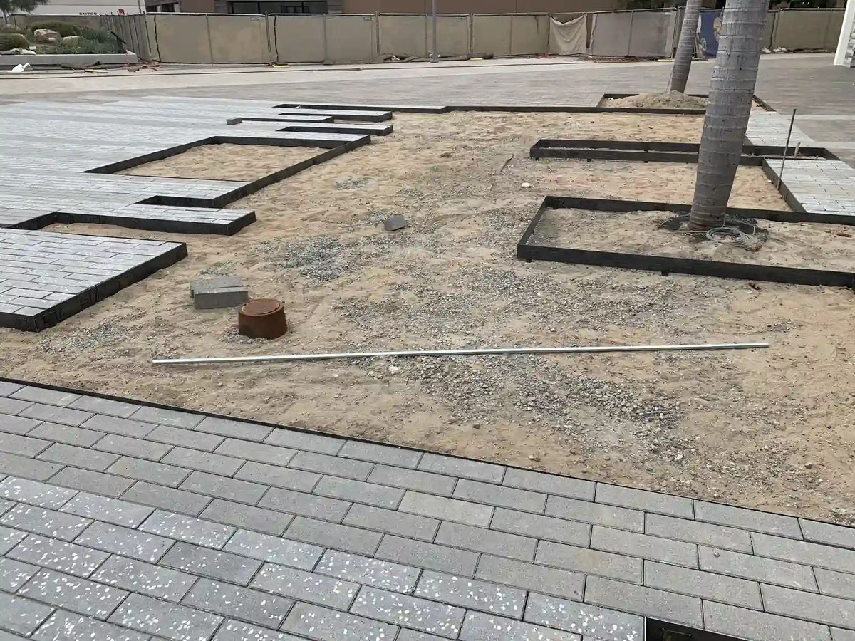 UTC Mall Synthetic Turf Install photo 12