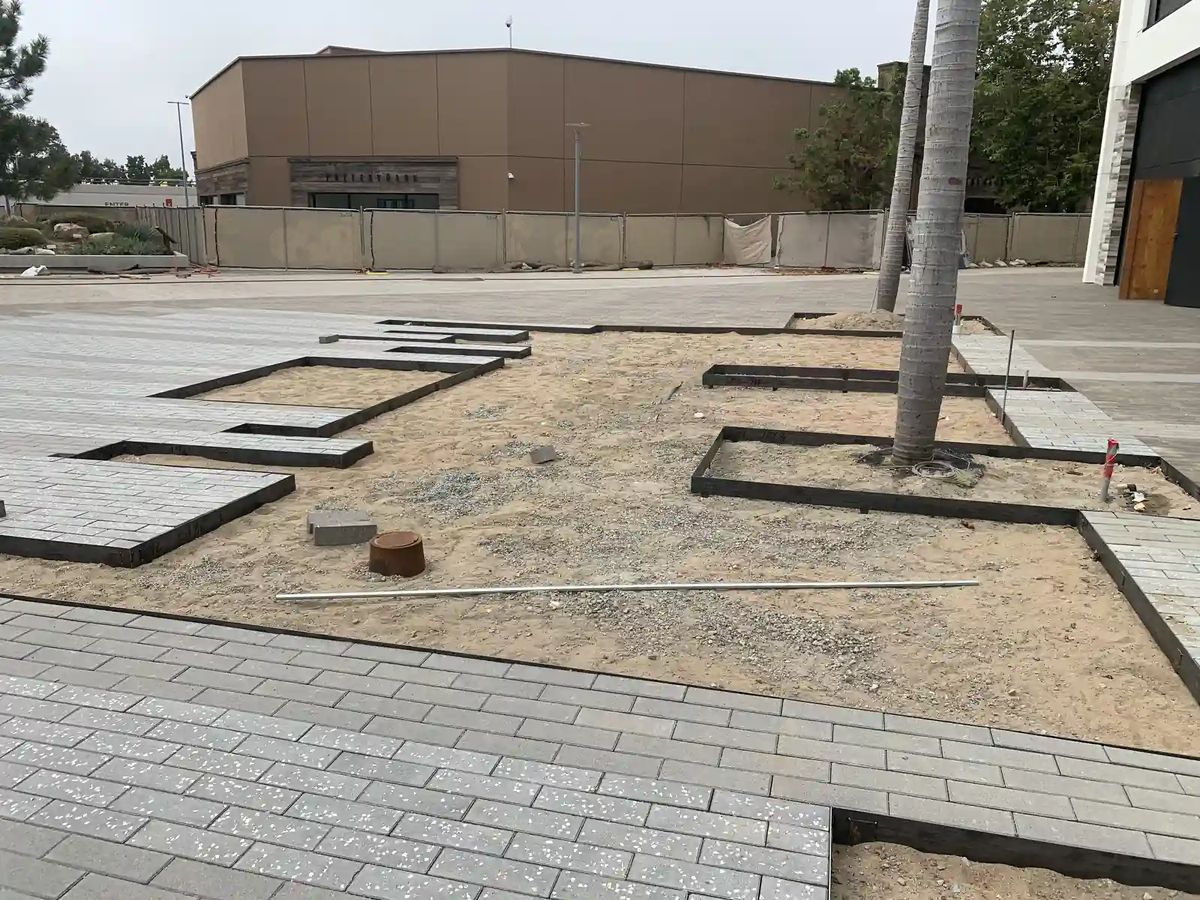 UTC Mall Synthetic Turf Install photo 14