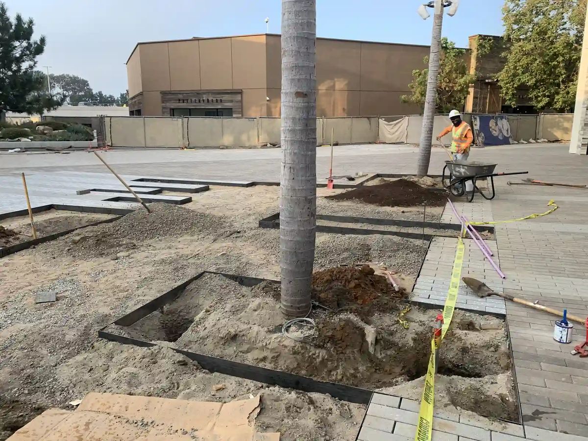 UTC Mall Synthetic Turf Install photo 17